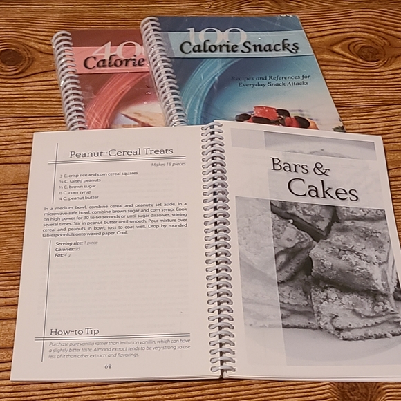 Low-Calorie Cookbooks (3) Dinner Snack Dessert - Picture 4 of 4